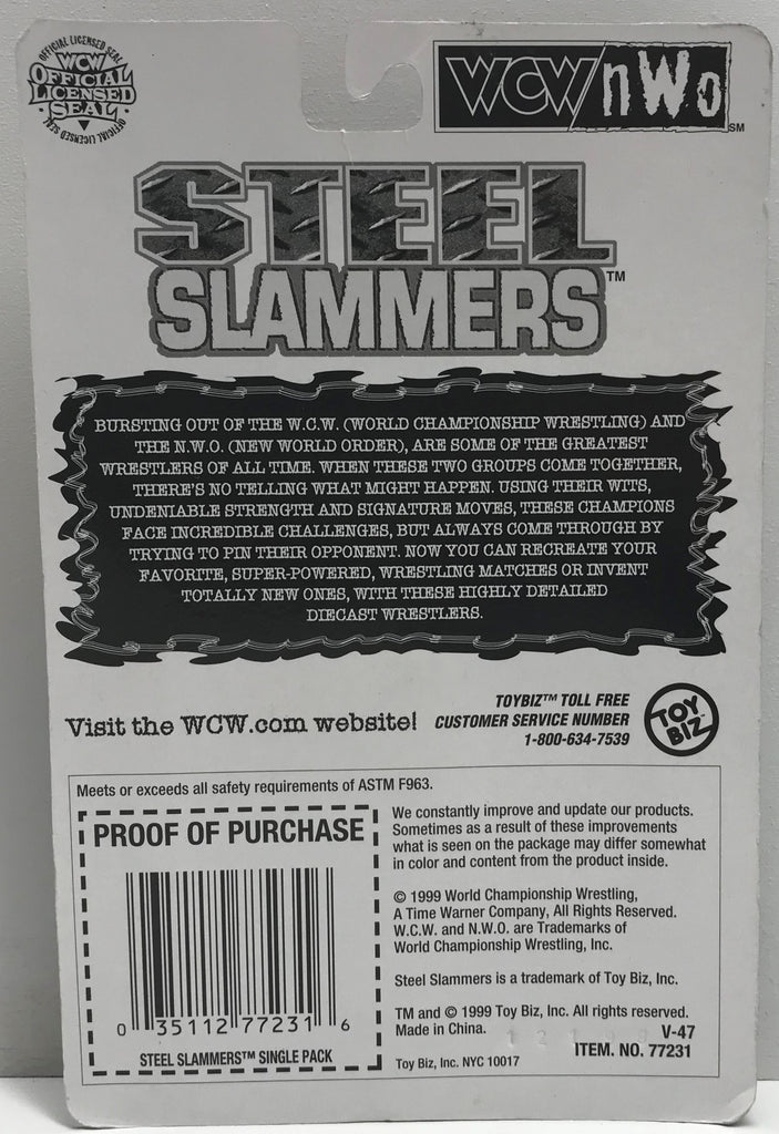 1999 WCW Toy Biz Steel Slammers Diamond Dallas Page