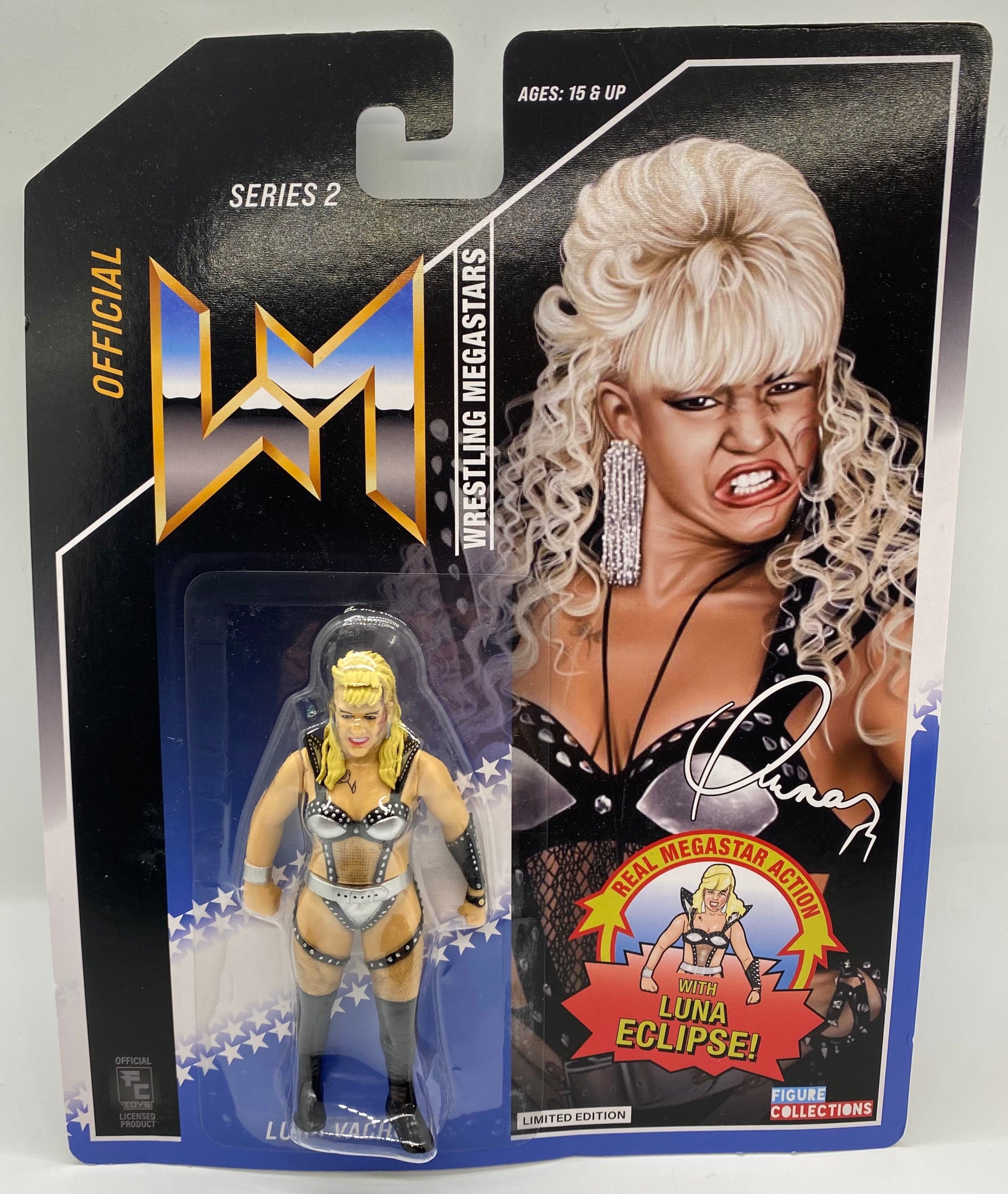 WWE Jakks Classic Wrestling buy Superstars Series 13 Luna Vachon Action Figure