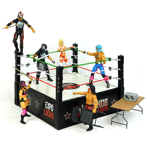 2022 Boss Fight Studio Legends of Lucha Libre Ring Playset