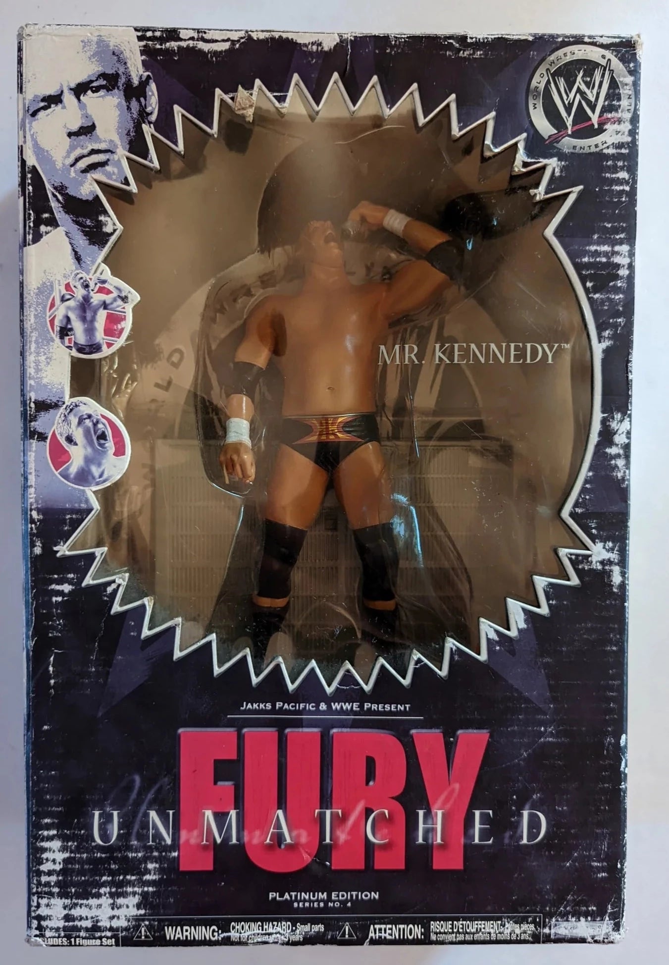 2007 WWE Jakks Pacific Unmatched Fury Series 4 Mr. Kennedy 