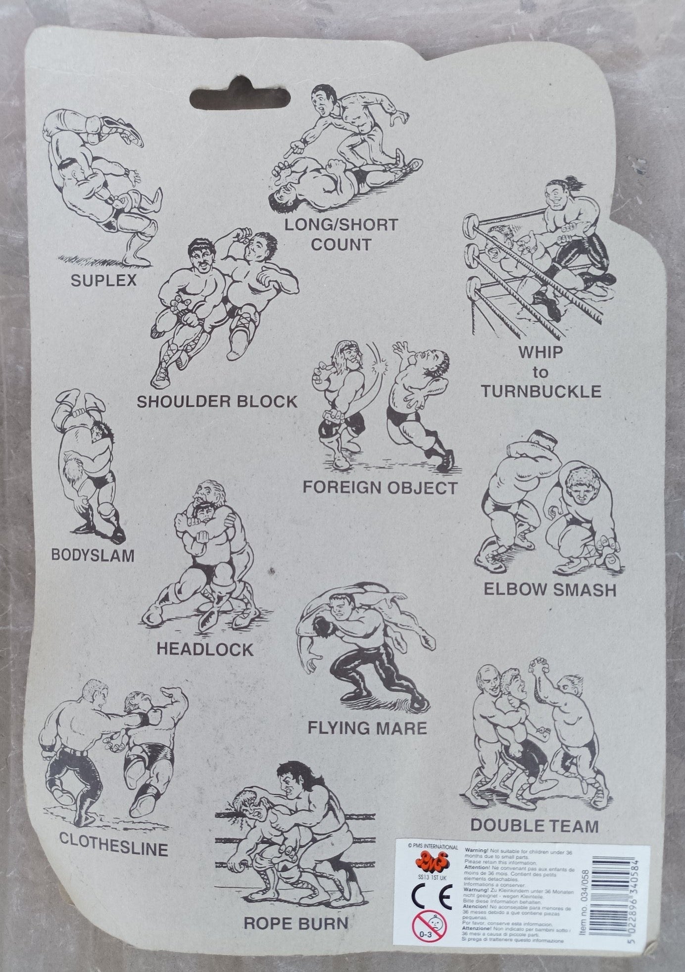 PMS International Wrestling Champions Bootleg/Knockoff Razor Ramon