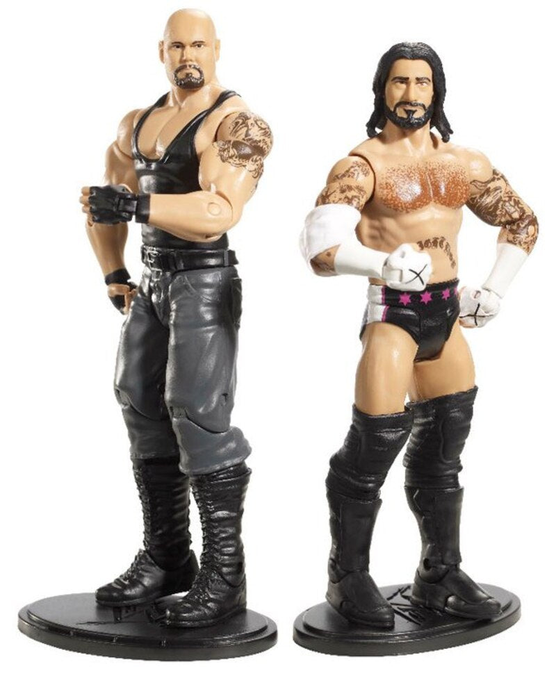 2010 WWE Mattel Basic Battle Packs Series 7 CM Punk & Luke Gallows