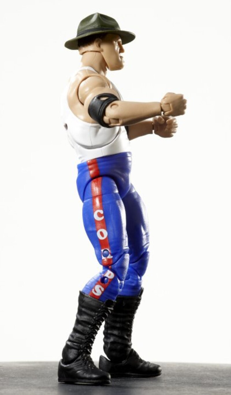 2010 WWE Mattel Elite Collection Legends Series 1 Sgt. Slaughter