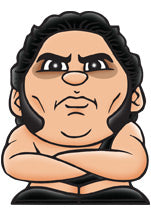 2016 Party Animal Toys WWE TeenyMates Series 2 Andre the Giant
