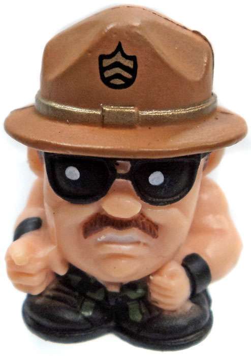 2016 Party Animal Toys WWE TeenyMates Series 2 Sgt. Slaughter