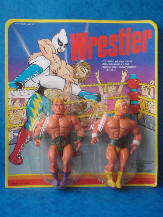 Wrestler Bootleg/Knockoff 2-Pack: 339/9 & 339/11 [Hulk Hogan]