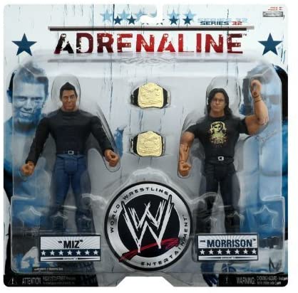 2008 WWE Jakks Pacific Adrenaline Series 32 The Miz & John Morrison