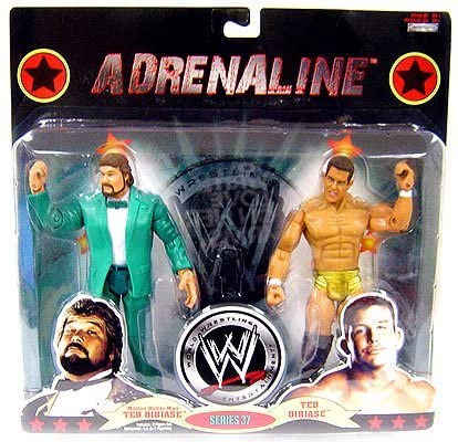 2009 WWE Jakks Pacific Adrenaline Series 37 "Million Dollar Man" Ted Dibiase & Ted Dibiase Jr.