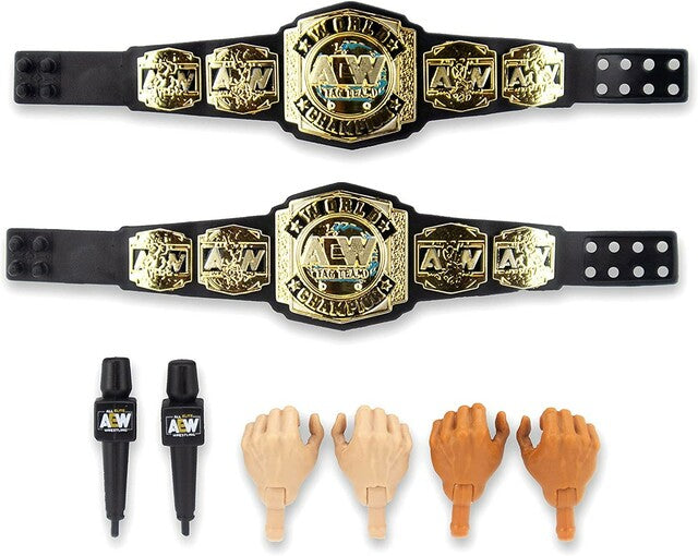 2021 AEW Jazwares Unrivaled Collection Amazon Exclusive SCU Tag Team Pack: Frankie Kazarian & Scorpio Sky