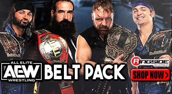 2021 AEW Jazwares Unrivaled Collection Accessory Sets: Title Belts Pack
