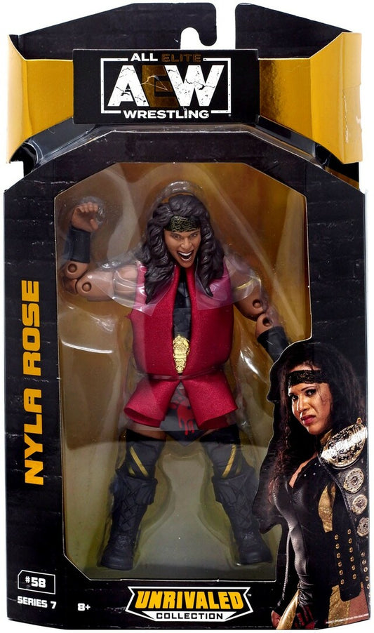 2021 AEW Jazwares Unrivaled Collection Series 7 #58 Nyla Rose