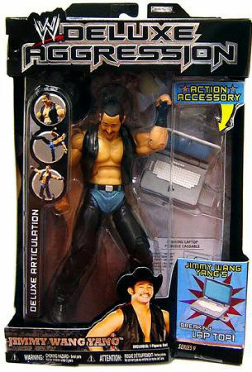 2007 WWE Jakks Pacific Deluxe Aggression Series 9 Jimmy Wang Yang