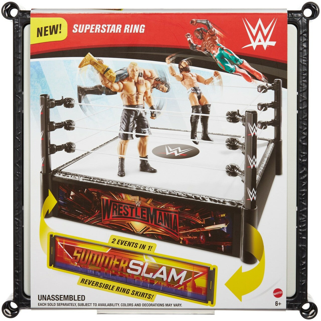 2020 WWE Mattel Basic WrestleMania/SummerSlam Superstar Ring