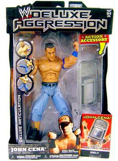 2009 WWE Jakks Pacific Deluxe Aggression Series 21 John Cena