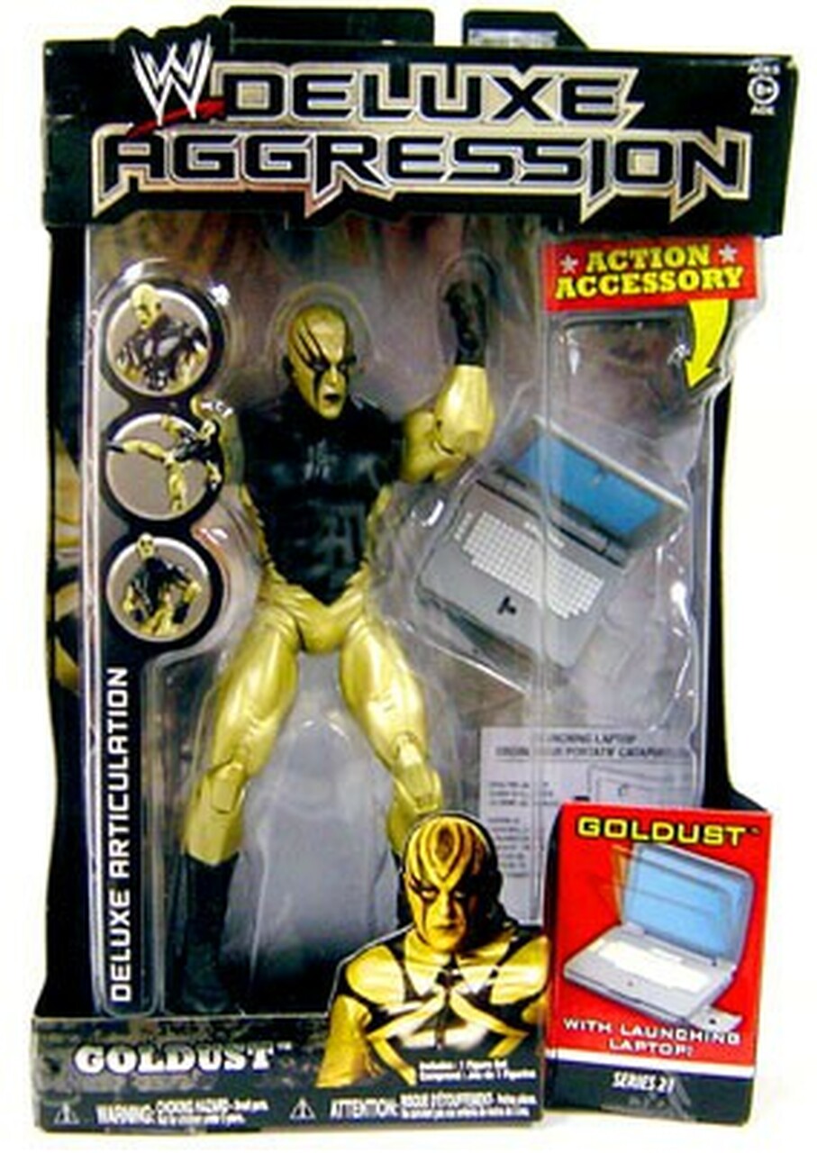 2009 WWE Jakks Pacific Deluxe Aggression Series 21 Goldust