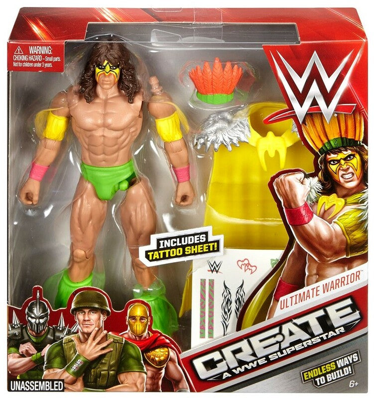 2016 WWE Mattel Create a WWE Superstar Series 2 Ultimate Warrior