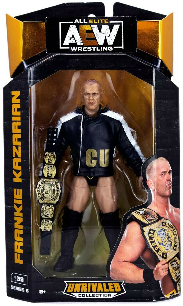 FRANKIE KAZARIAN AEW Unrivaled Collection Series 5 #39  FRANKIE KAZARIAN AEW Unrivaled Collection Series 5 #39 Action Figure 2021 main image 1