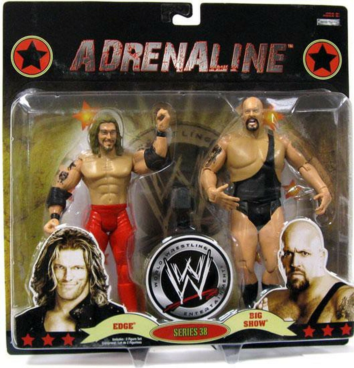 2009 WWE Jakks Pacific Adrenaline Series 38 Edge & Big Show