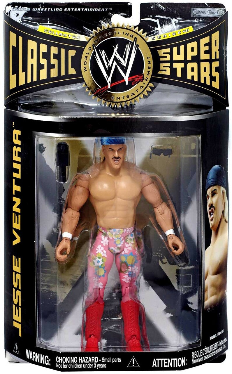 2008 WWE Jakks Pacific Classic Superstars Series 21 Jesse Ventura