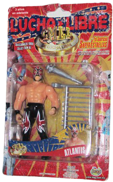 2008 CMLL Hag Distribuidoras 4.5" Super Estrellas Series 3 Atlantis