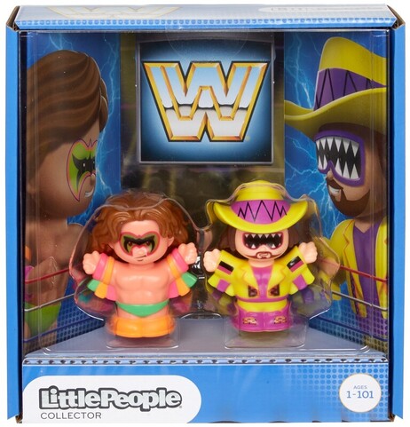 2019 WWE Fisher-Price Little People Multipack: Ultimate Warrior & "Macho Man" Randy Savage
