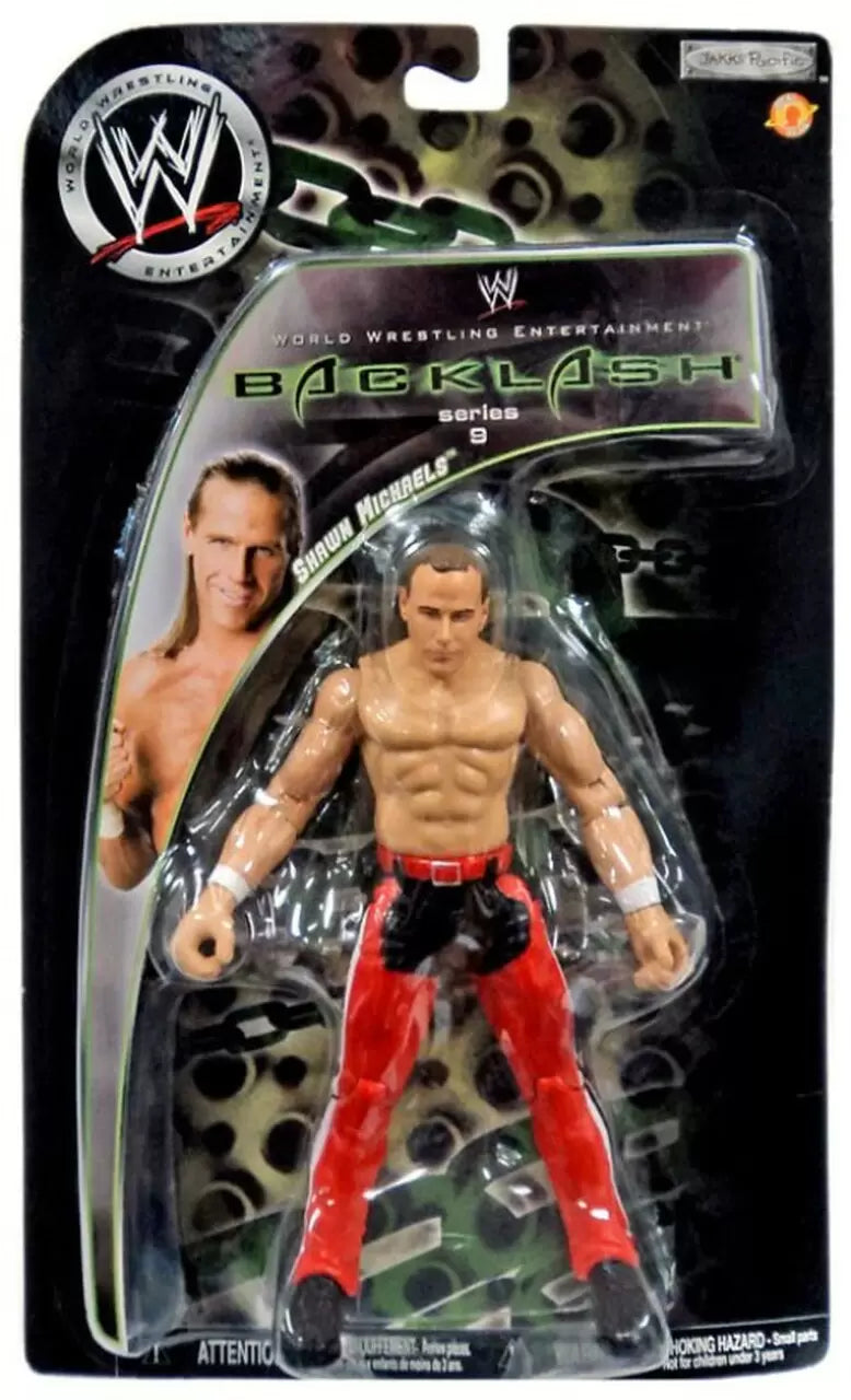 2006 WWE Jakks Pacific Titantron Live Backlash Series 9 Shawn Michaels