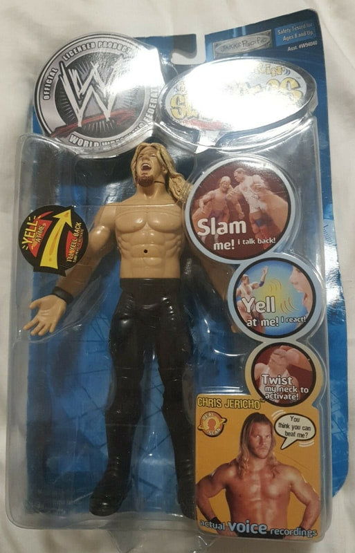 2001 WWF Jakks Pacific Back Talkin' Slammers Series 3 Chris Jericho