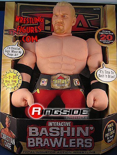 2007 Total Nonstop Action [TNA] Marvel Toys Bashin' Brawlers Series 2 Christian Cage