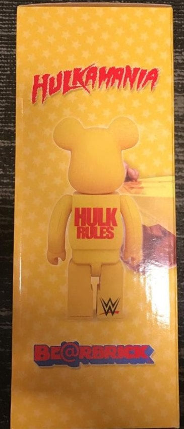 2014 WWE Medicom Toy Be@rbrick 400% Hulkamania – Wrestling Figure