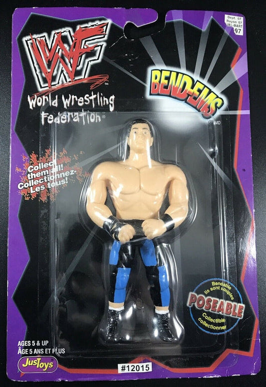 1998 WWF Just Toys Bend-Ems Canadian Series 8 TAKA