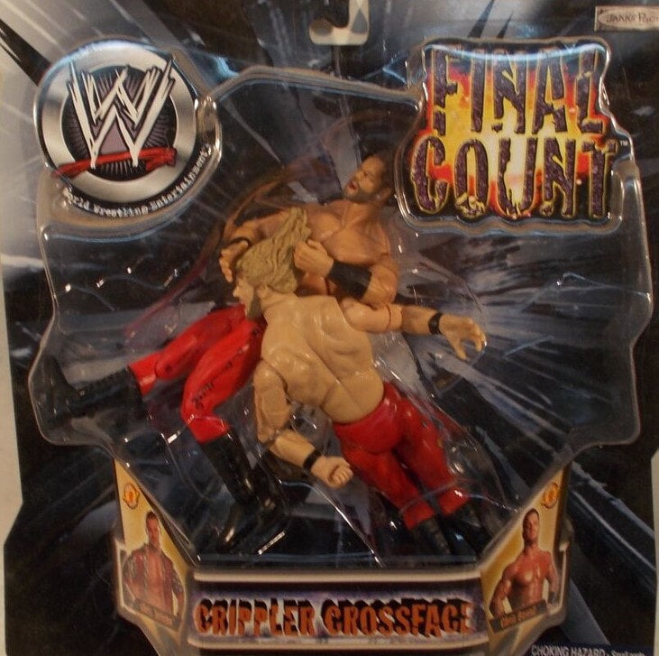2002 WWE Jakks Pacific Final Count Series 6 "Crippler Crossface": Chris Jericho & Chris Benoit