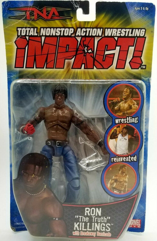 2006 Total Nonstop Action [TNA] Wrestling Impact! Marvel Toys Best of Series 2 Ron "The Truth" Killings