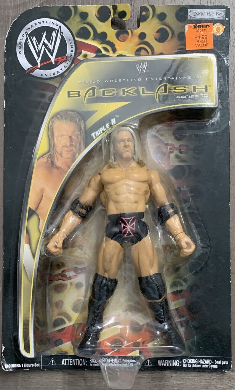 2007 WWE Jakks Pacific Titantron Live Backlash Series 10 Triple H