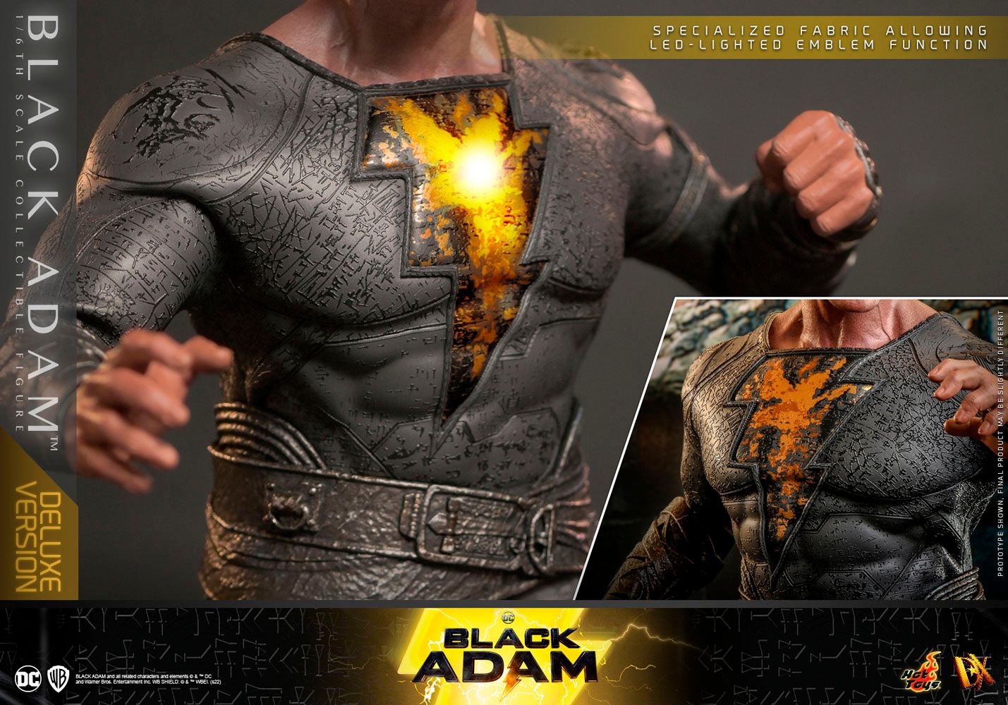2024 Hot Toys 1:6 Scale Deluxe Black Adam