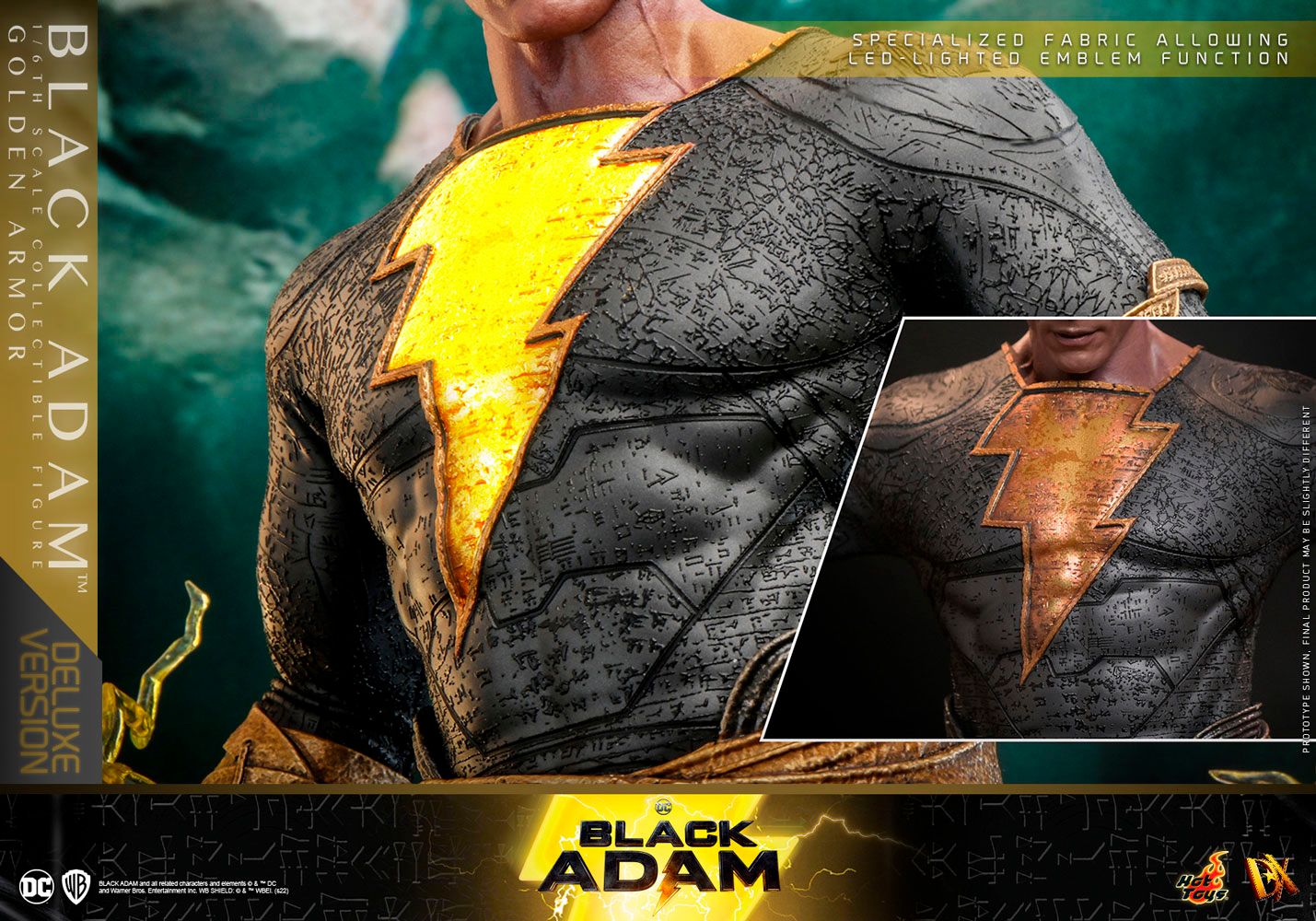 2024 Hot Toys 1:6 Scale Golden Armor Deluxe Black Adam