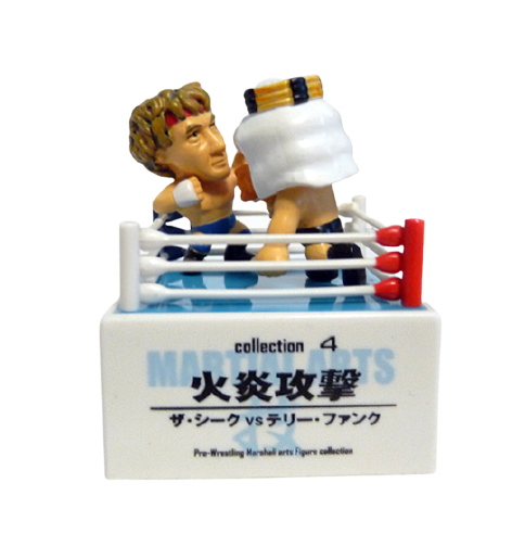 2006 Boford Martial Arts Pro-Wrestling Figure Collection 4 "Fire Attack": The Sheik vs. Terry Funk