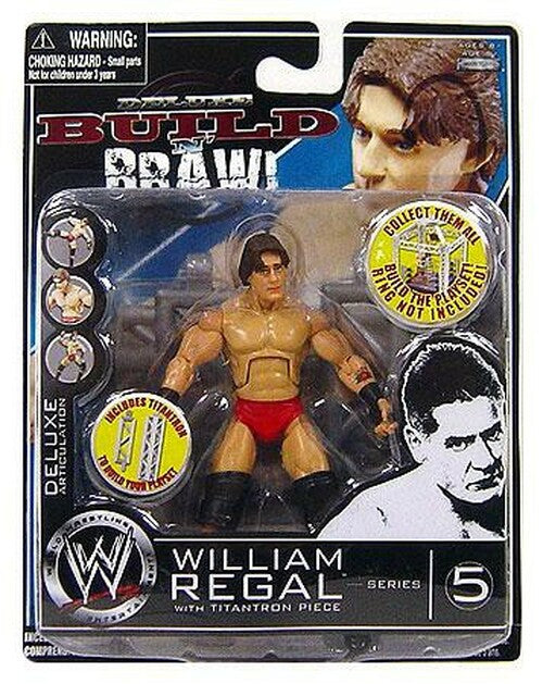 2008 WWE Jakks Pacific Deluxe Build 'N' Brawl Series 5 William Regal