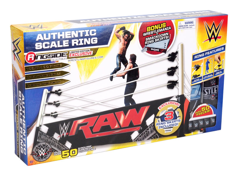 Wwe authentic scale ring deals by wicked cool toys