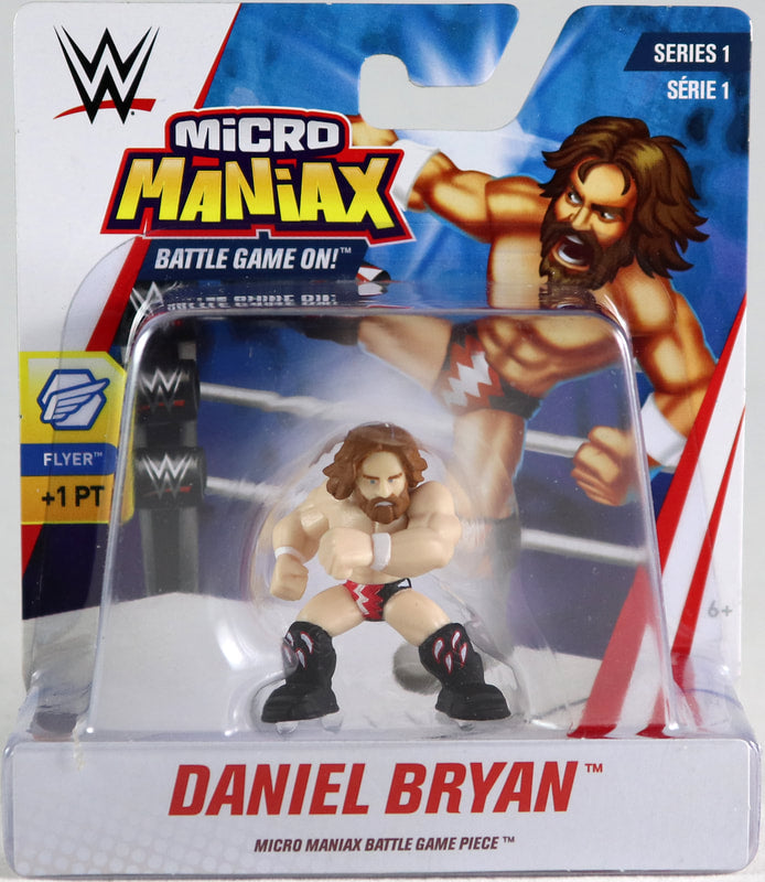 2019 WWE Wicked Cool Toys Micro Maniax Series 1 Daniel Bryan Battle Game Piece