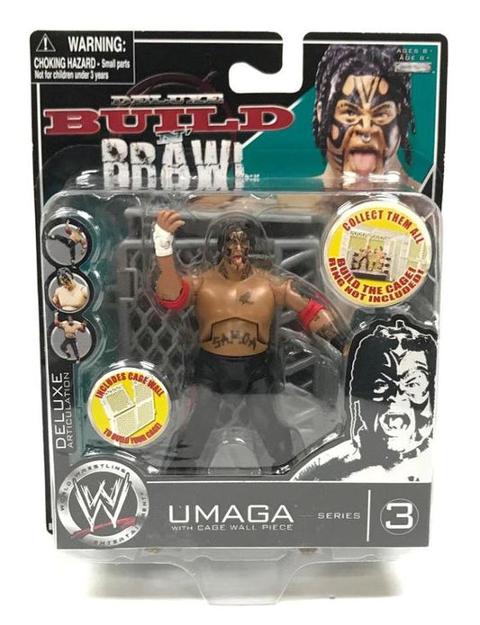 2008 WWE Jakks Pacific Deluxe Build 'N' Brawl Series 3 Umaga