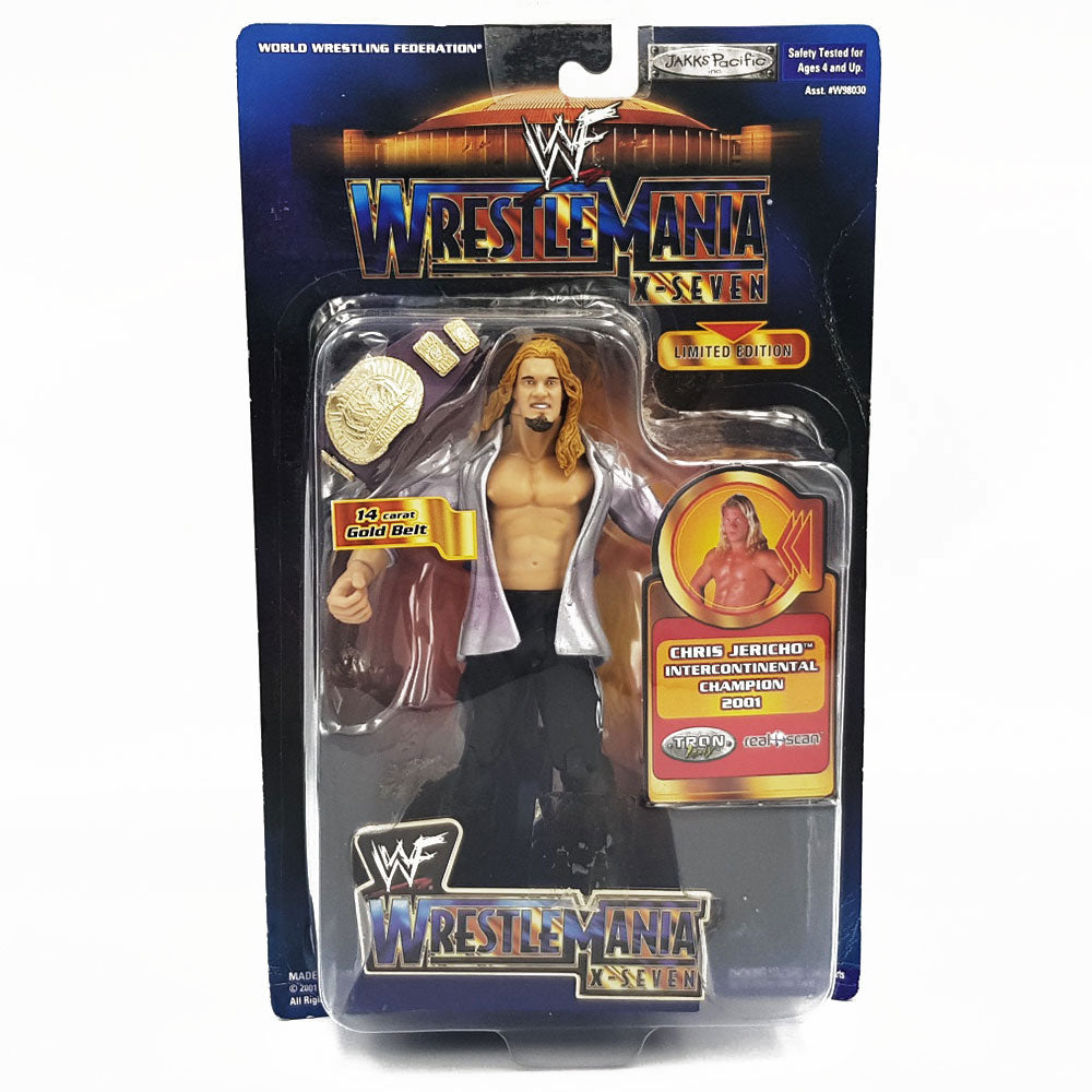 2001 WWF Jakks Pacific Titantron Live WrestleMania X-Seven Chris