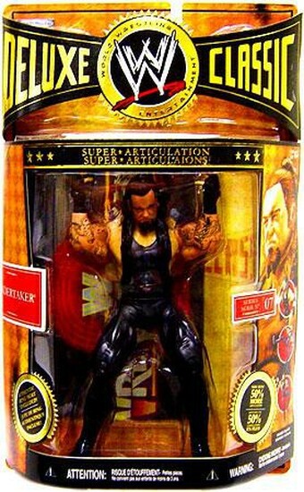 WWE Jakks Wrestling Classic Deluxe Superstars Series 7 Undertaker Action Figure retailer