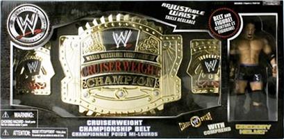 2007 WWE Jakks Pacific Classic Superstars Cruiserweight Championship Belt