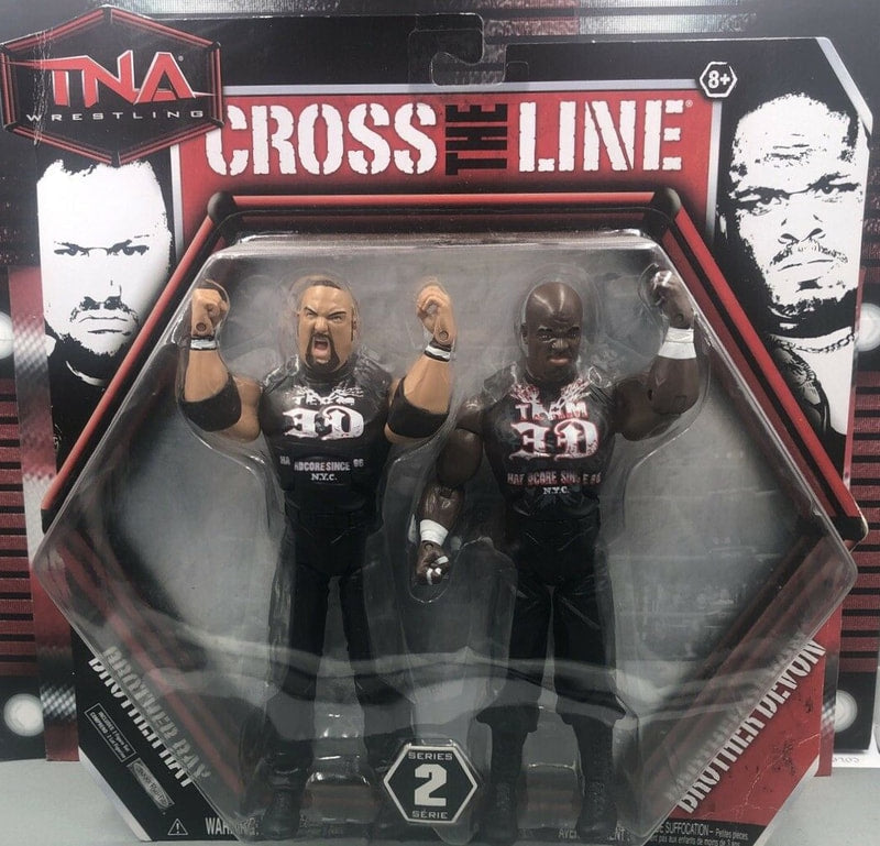 2010 TNA Wrestling Jakks Pacific Cross the Line Series 2 Brother Ray & Brother Devon