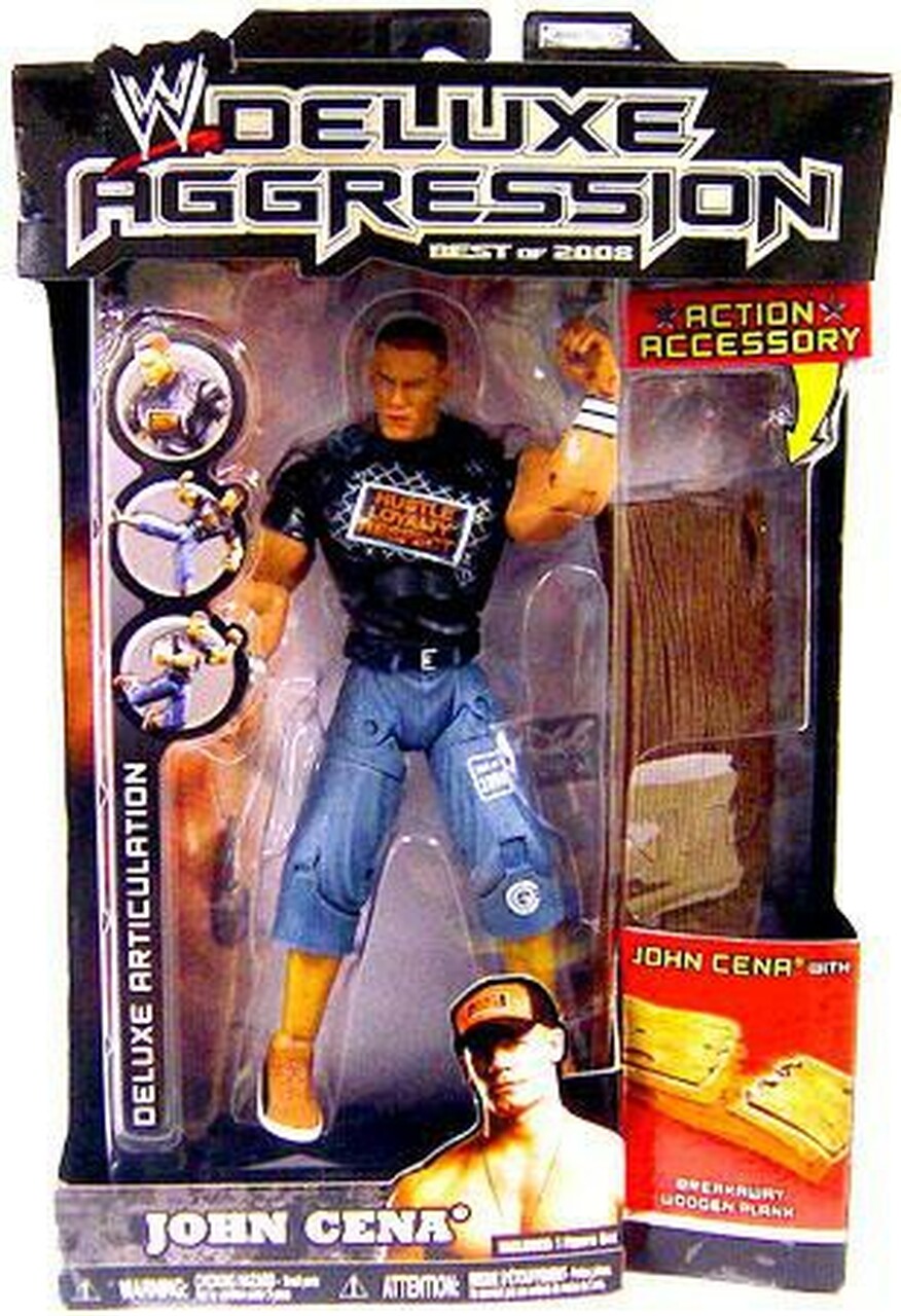 2008 WWE Jakks Pacific Deluxe Aggression Best of 2008 John Cena