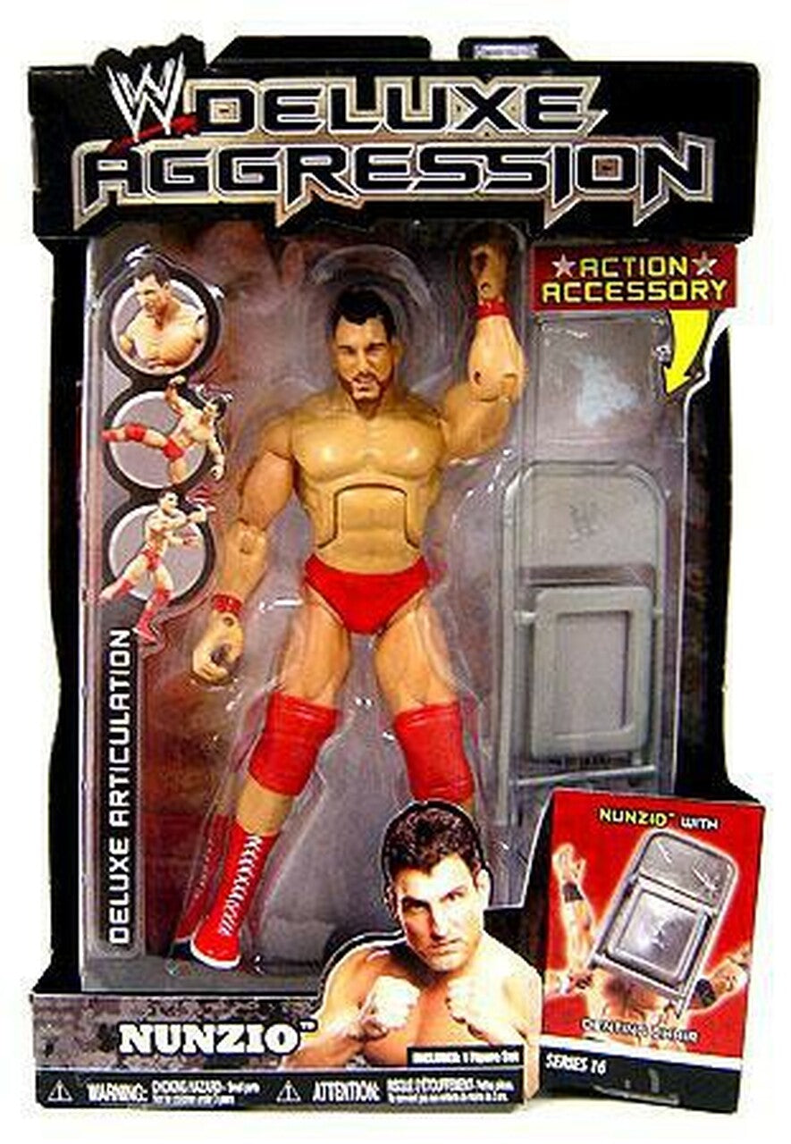 2008 WWE Jakks Pacific Deluxe Aggression Series 16 Nunzio