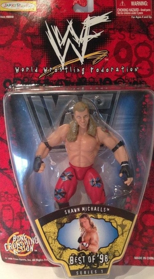 1998 WWF Jakks Pacific Best of 1998 Series 1 Shawn Michaels