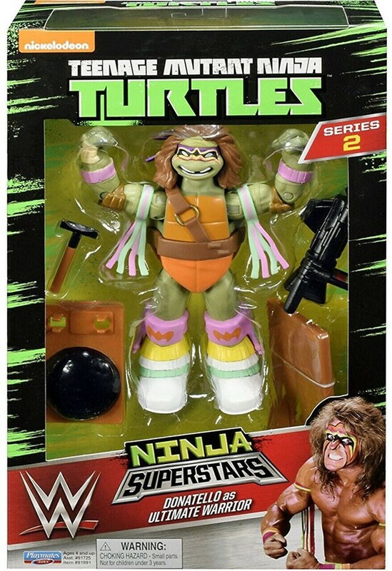 TMNT WWE Ninja Superstars Series 2 shops