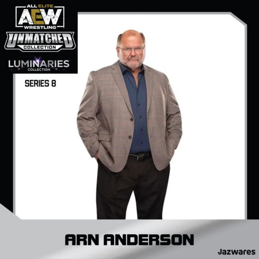 Unreleased AEW Jazwares Unmatched Collection Series 8 Arn Anderson