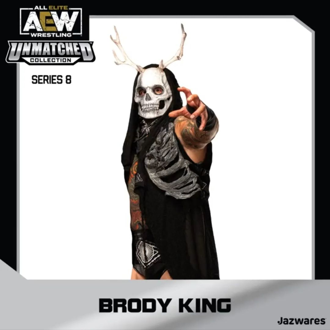 2024 AEW Jazwares Unmatched Collection Series 8 Brody King